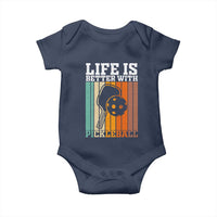 Life Is Better With Pickleball Baby Onesie Funny Dink Saying - Wonder Print Shop