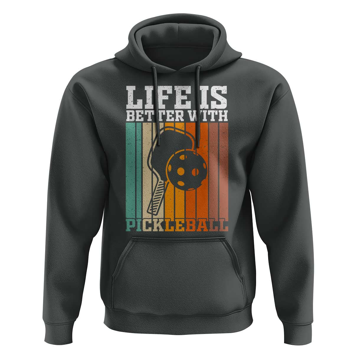 Life Is Better With Pickleball Hoodie Funny Dink Saying - Wonder Print Shop