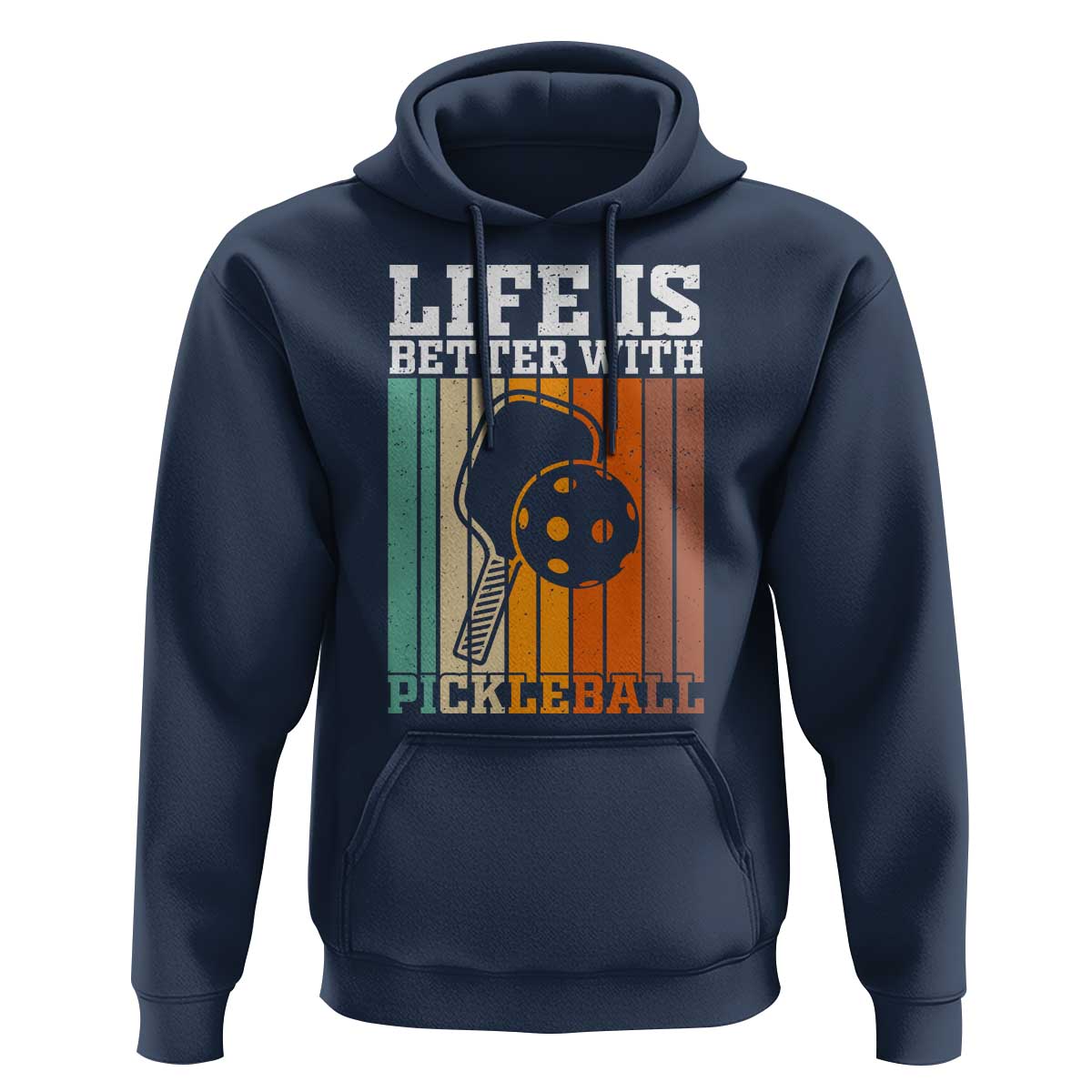 Life Is Better With Pickleball Hoodie Funny Dink Saying - Wonder Print Shop