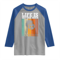 Life Is Better With Pickleball Raglan Shirt Funny Dink Saying - Wonder Print Shop