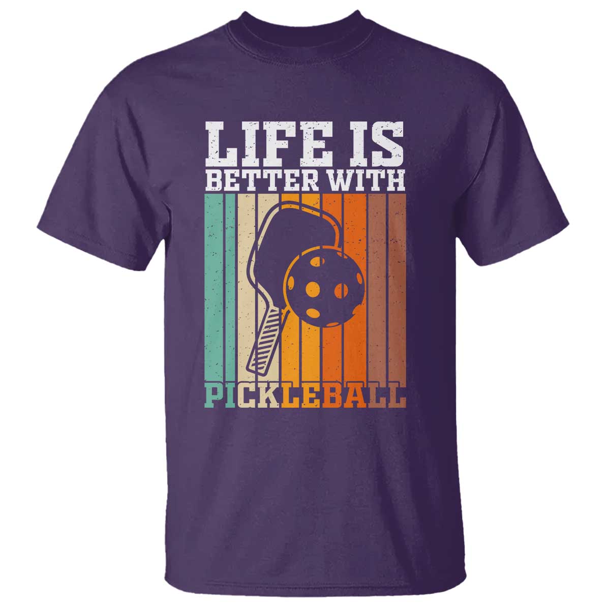 Life Is Better With Pickleball T Shirt Funny Dink Saying - Wonder Print Shop