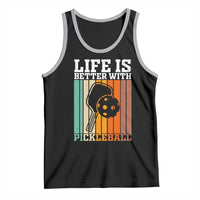 Life Is Better With Pickleball Tank Top Funny Dink Saying - Wonder Print Shop
