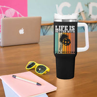 Life Is Better With Pickleball Tumbler With Handle Funny Dink Saying