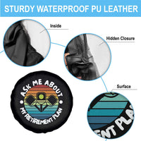 My Retirement Plan Spare Tire Cover Funny Pickleball Gift - Wonder Print Shop