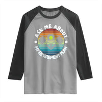 My Retirement Plan Raglan Shirt Funny Pickleball Gift - Wonder Print Shop