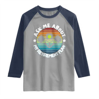 My Retirement Plan Raglan Shirt Funny Pickleball Gift - Wonder Print Shop