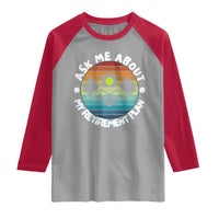 My Retirement Plan Raglan Shirt Funny Pickleball Gift - Wonder Print Shop