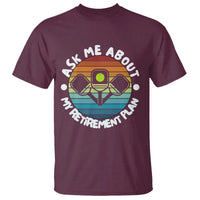 My Retirement Plan T Shirt Funny Pickleball Gift - Wonder Print Shop