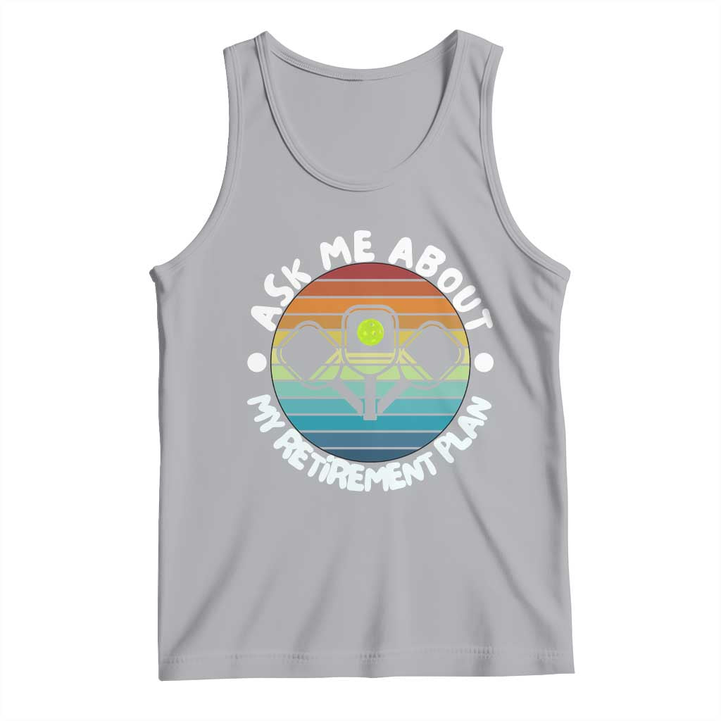 My Retirement Plan Tank Top Funny Pickleball Gift - Wonder Print Shop