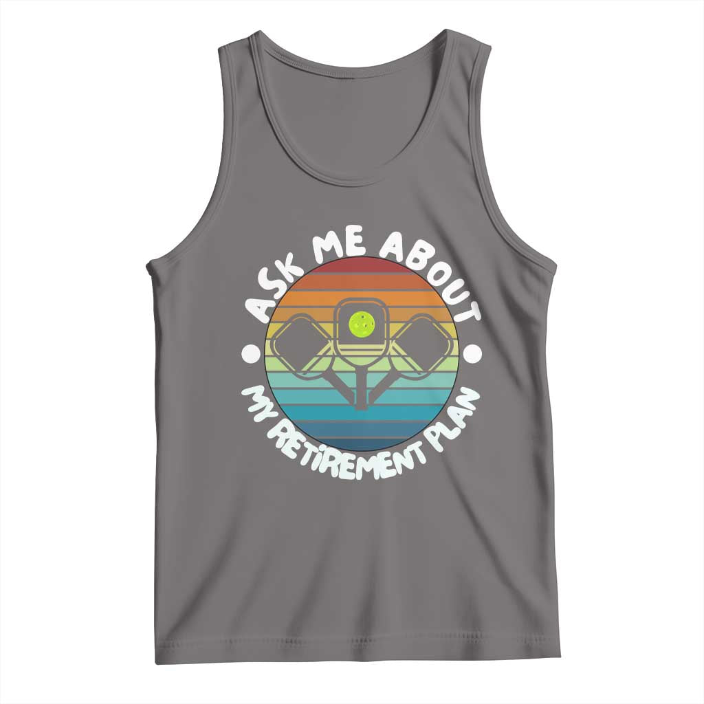 My Retirement Plan Tank Top Funny Pickleball Gift - Wonder Print Shop