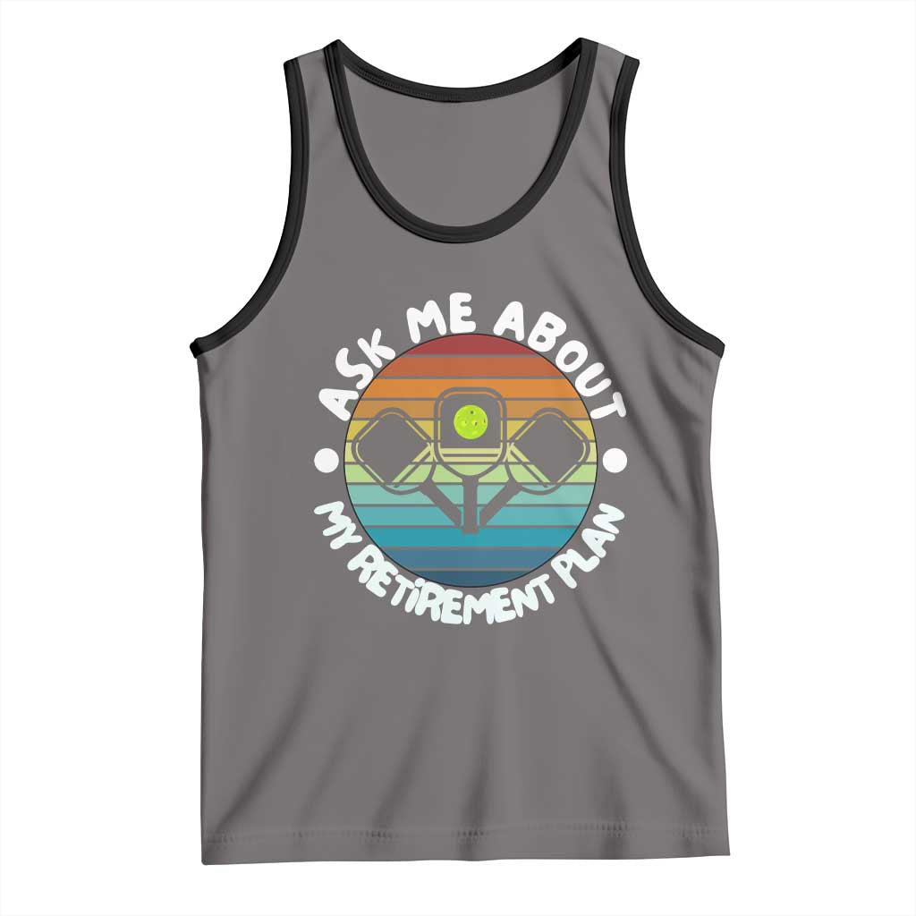 My Retirement Plan Tank Top Funny Pickleball Gift - Wonder Print Shop