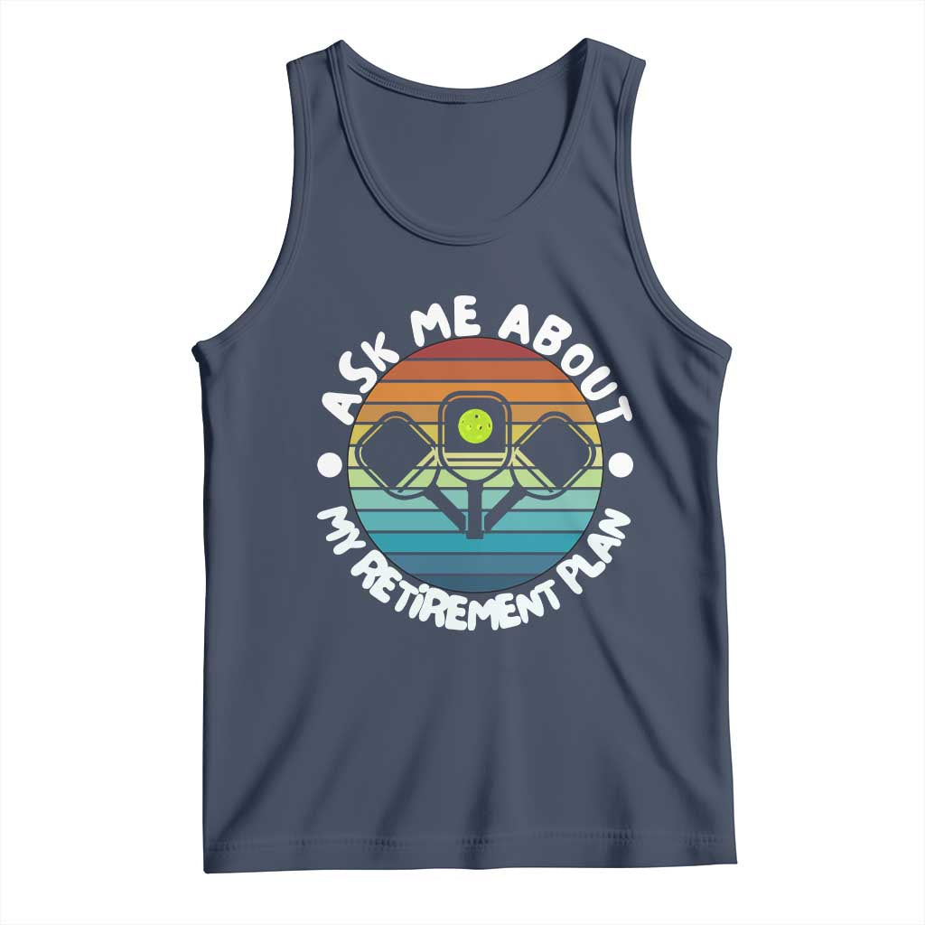 My Retirement Plan Tank Top Funny Pickleball Gift - Wonder Print Shop