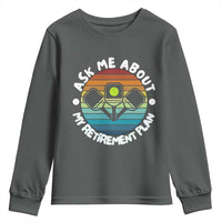 My Retirement Plan Youth Sweatshirt Funny Pickleball Gift - Wonder Print Shop