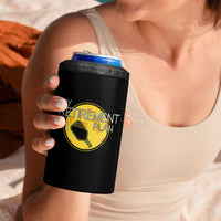 Funny Retirement Plan 4 in 1 Can Cooler Tumbler Pickleball Gift For Lovers