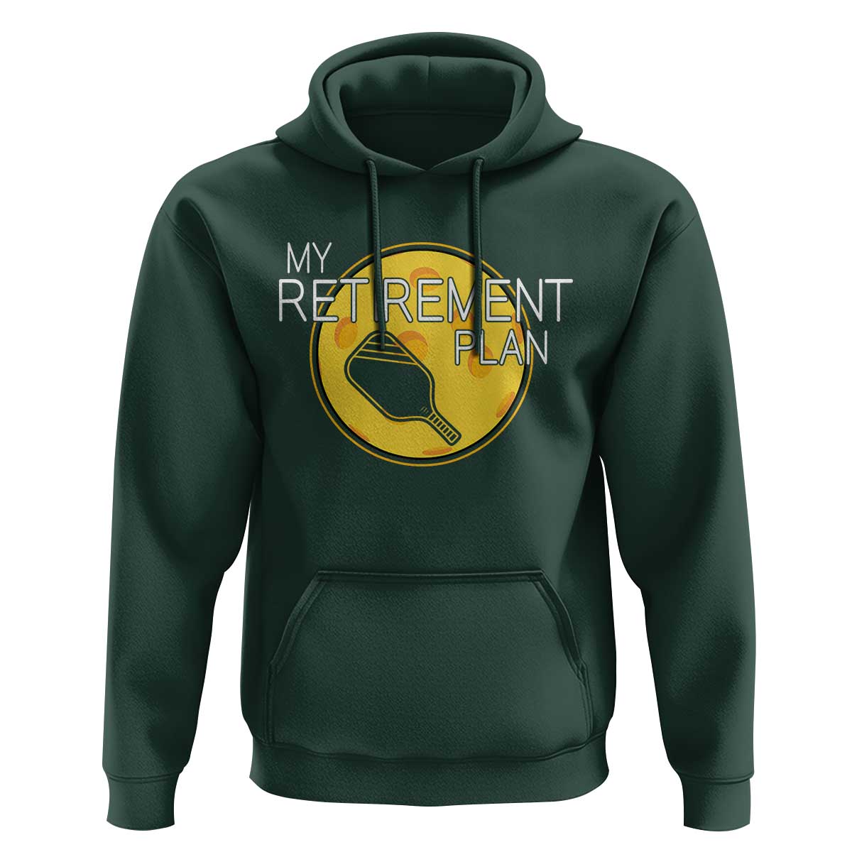 Funny Retirement Plan Hoodie Pickleball Gift For Lovers - Wonder Print Shop