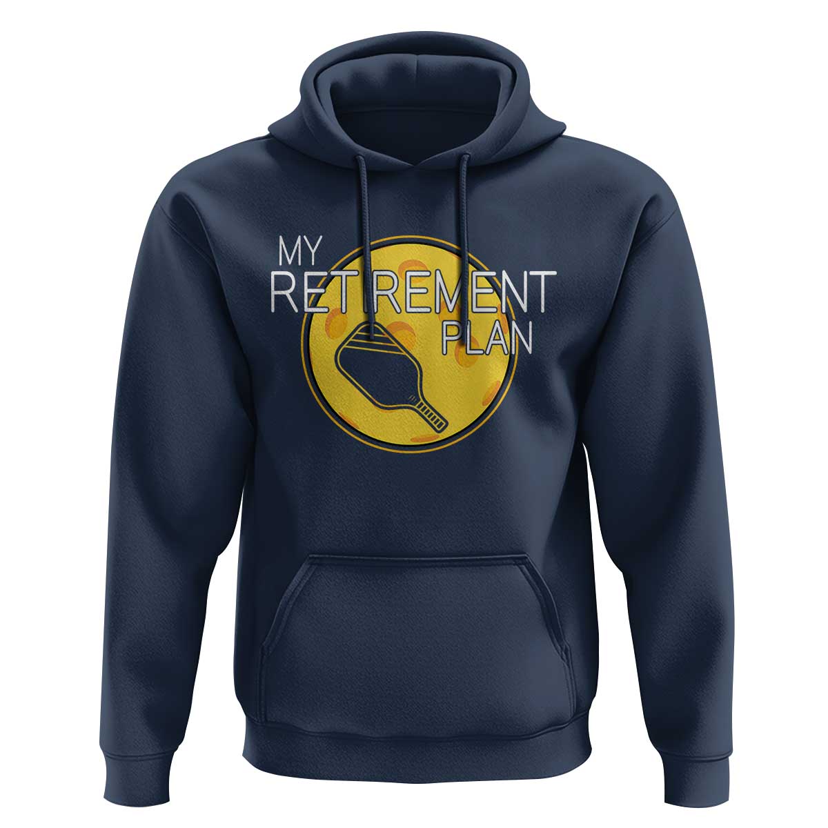 Funny Retirement Plan Hoodie Pickleball Gift For Lovers - Wonder Print Shop