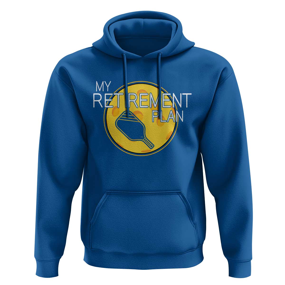 Funny Retirement Plan Hoodie Pickleball Gift For Lovers - Wonder Print Shop