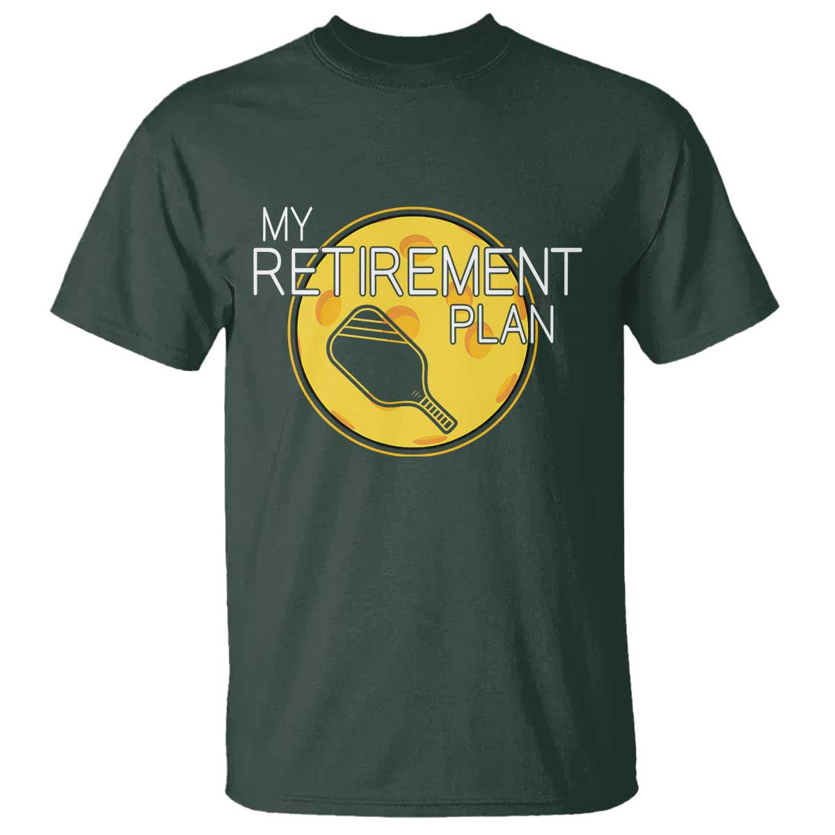 Funny Retirement Plan T Shirt Pickleball Gift For Lovers - Wonder Print Shop