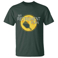 Funny Retirement Plan T Shirt Pickleball Gift For Lovers - Wonder Print Shop