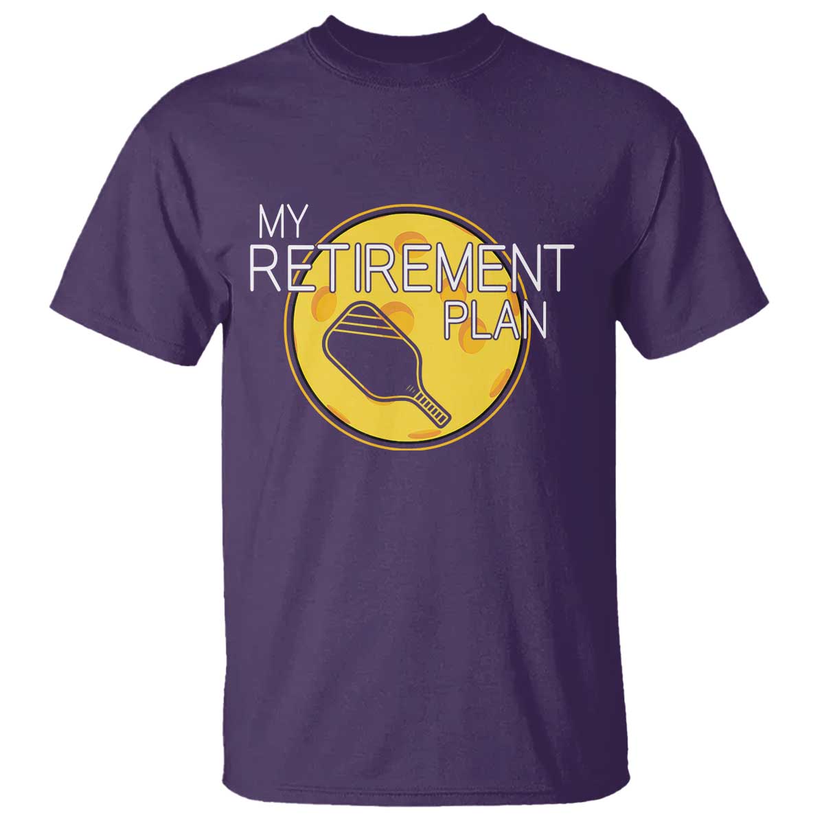 Funny Retirement Plan T Shirt Pickleball Gift For Lovers - Wonder Print Shop