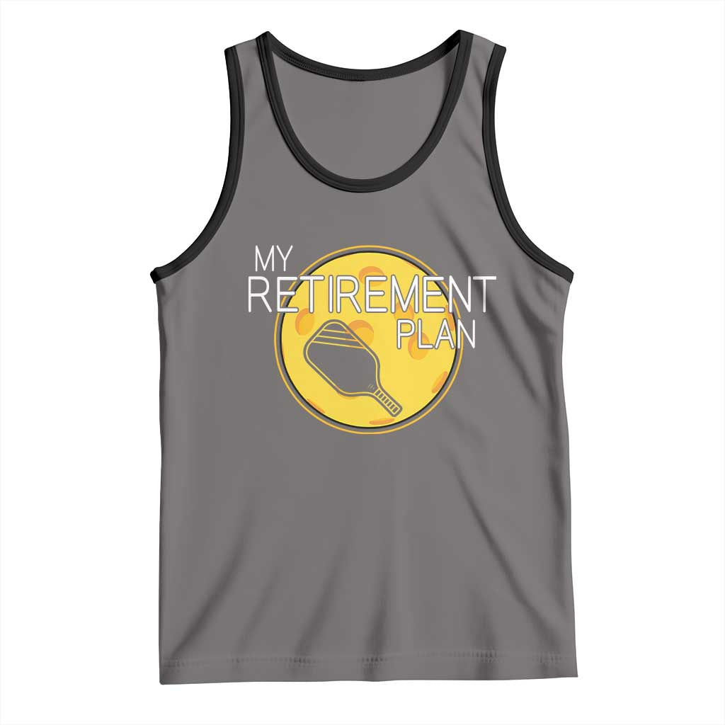 Funny Retirement Plan Tank Top Pickleball Gift For Lovers - Wonder Print Shop