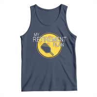 Funny Retirement Plan Tank Top Pickleball Gift For Lovers - Wonder Print Shop