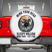 Headless Horseman Spare Tire Cover Mind Your Head Haunted Gift - Wonder Print Shop