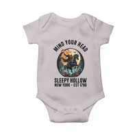 Headless Horseman Baby Onesie Mind Your Head Haunted Gift - Wonder Print Shop