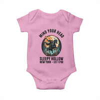 Headless Horseman Baby Onesie Mind Your Head Haunted Gift - Wonder Print Shop