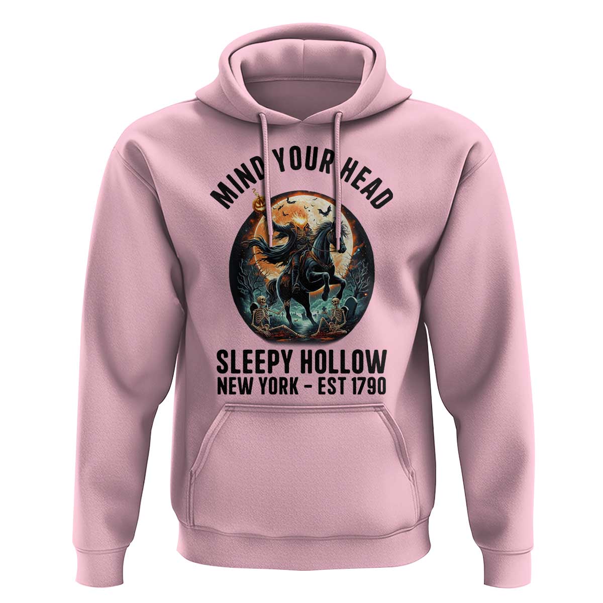 Headless Horseman Hoodie Mind Your Head Haunted Gift - Wonder Print Shop