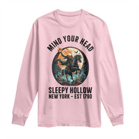 Headless Horseman Long Sleeve Shirt Mind Your Head Haunted Gift - Wonder Print Shop