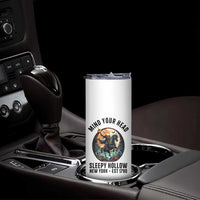Headless Horseman Skinny Tumbler Mind Your Head Haunted Gift