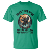 Headless Horseman T Shirt Mind Your Head Haunted Gift - Wonder Print Shop