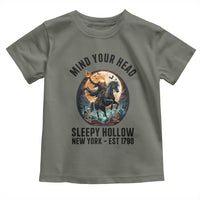 Headless Horseman Toddler T Shirt Mind Your Head Haunted Gift - Wonder Print Shop
