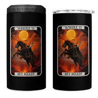 Headless Horseman 4 in 1 Can Cooler Tumbler Where Is My Head Gothic Tarot Gift