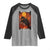 Headless Horseman Raglan Shirt Where Is My Head Gothic Tarot Gift - Wonder Print Shop
