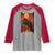Headless Horseman Raglan Shirt Where Is My Head Gothic Tarot Gift - Wonder Print Shop