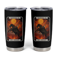 Headless Horseman Tumbler Cup Where Is My Head Gothic Tarot Gift