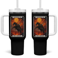 Headless Horseman Tumbler With Handle Where Is My Head Gothic Tarot Gift