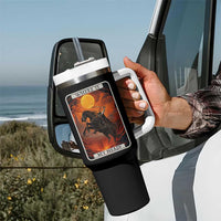 Headless Horseman Tumbler With Handle Where Is My Head Gothic Tarot Gift