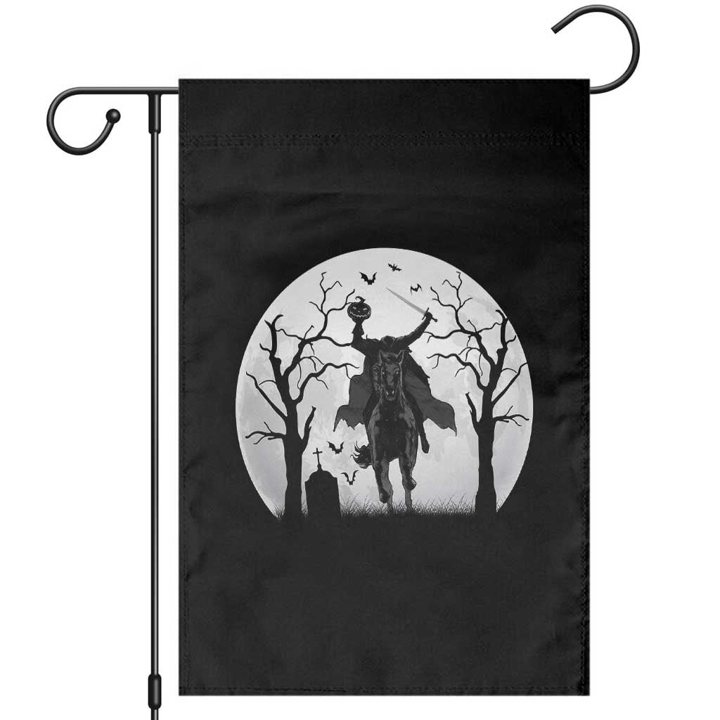 Headless Horseman Garden Flag Gothic Horror Halloween Gift - Wonder Print Shop