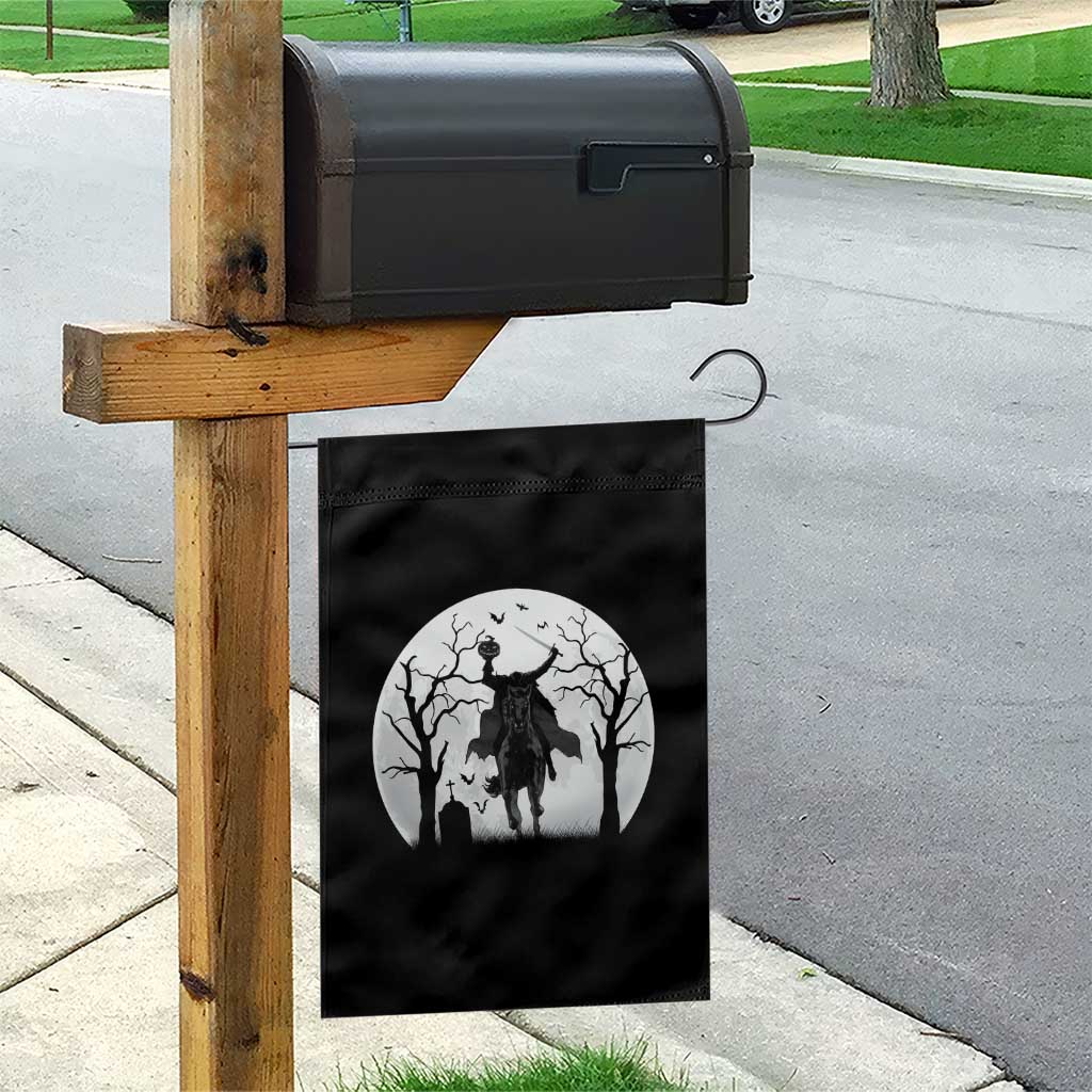 Headless Horseman Garden Flag Gothic Horror Halloween Gift - Wonder Print Shop