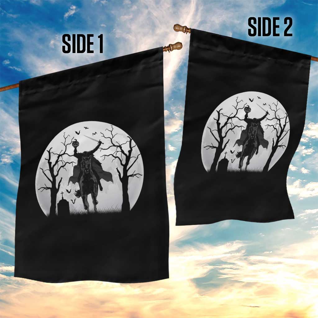 Headless Horseman Garden Flag Gothic Horror Halloween Gift - Wonder Print Shop