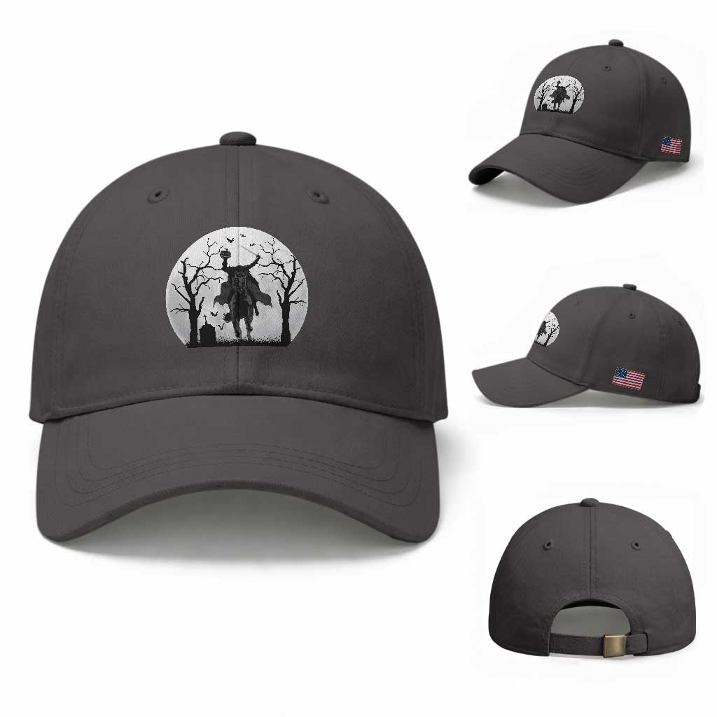 Headless Horseman Baseball Cap Gothic Horror Halloween Gift