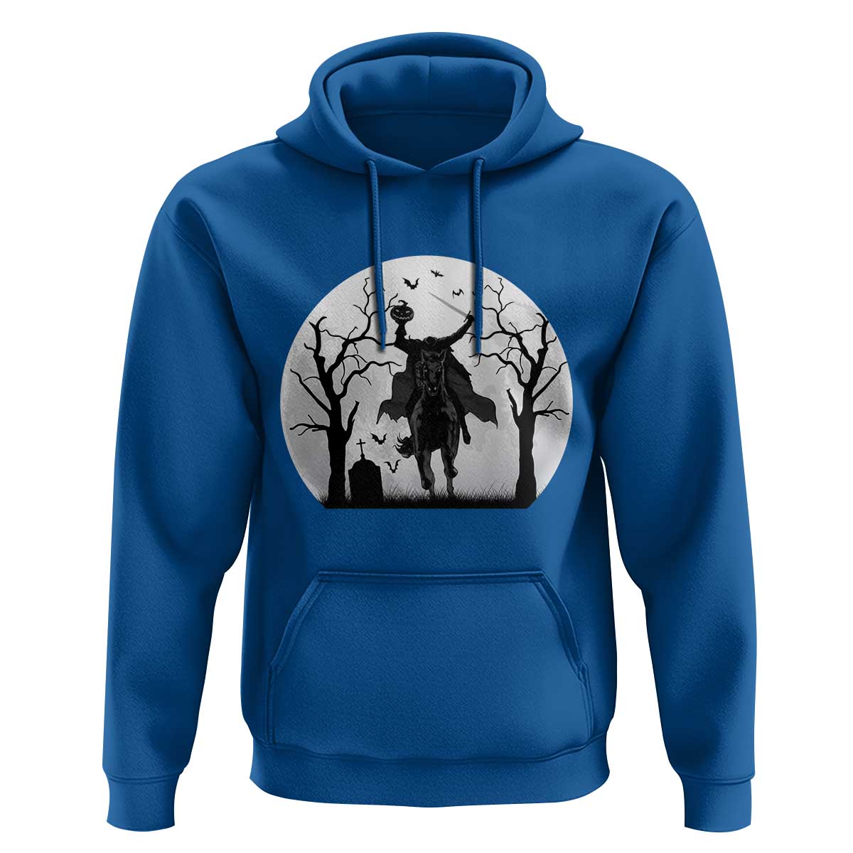 Headless Horseman Hoodie Gothic Horror Halloween Gift - Wonder Print Shop