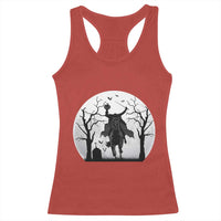 Headless Horseman Racerback Tank Top Gothic Horror Halloween Gift - Wonder Print Shop