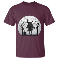 Headless Horseman T Shirt Gothic Horror Halloween Gift - Wonder Print Shop