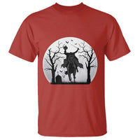 Headless Horseman T Shirt Gothic Horror Halloween Gift - Wonder Print Shop