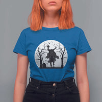 Headless Horseman T Shirt For Women Gothic Horror Halloween Gift - Wonder Print Shop