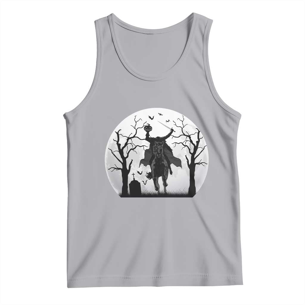 Headless Horseman Tank Top Gothic Horror Halloween Gift - Wonder Print Shop